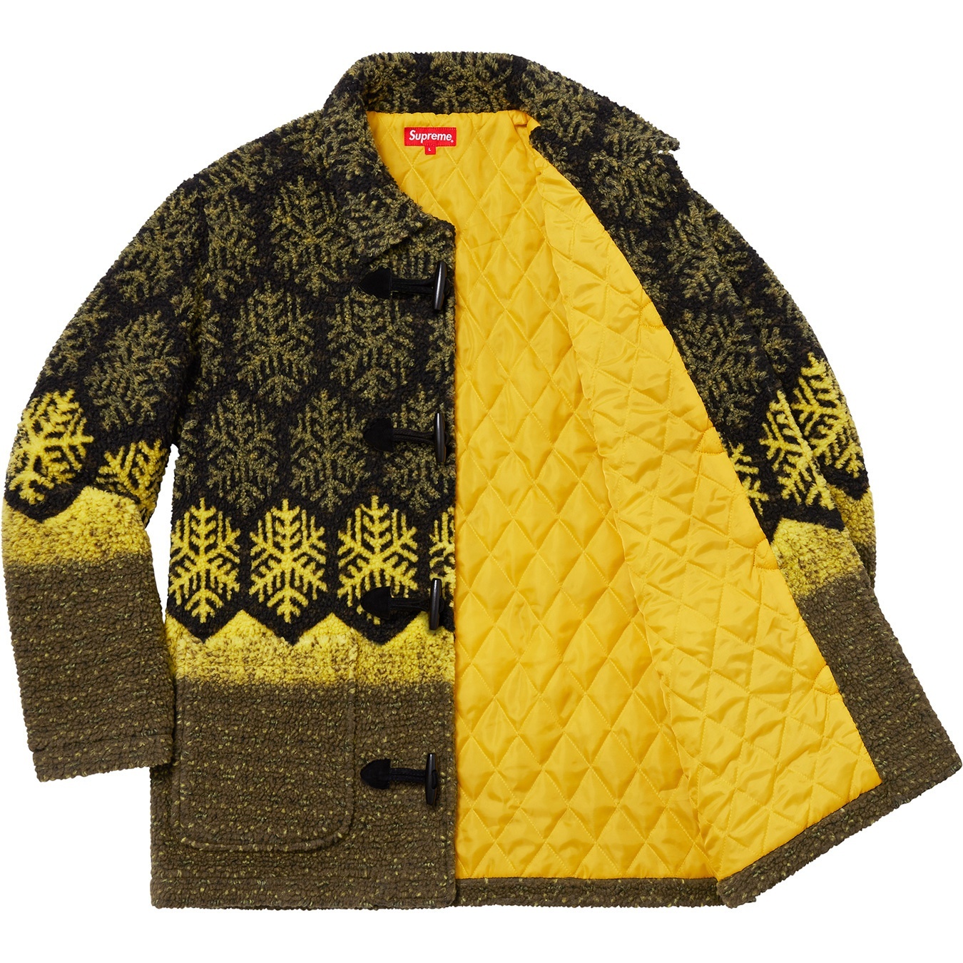 Snowflake Toggle Fleece Jacket view 6